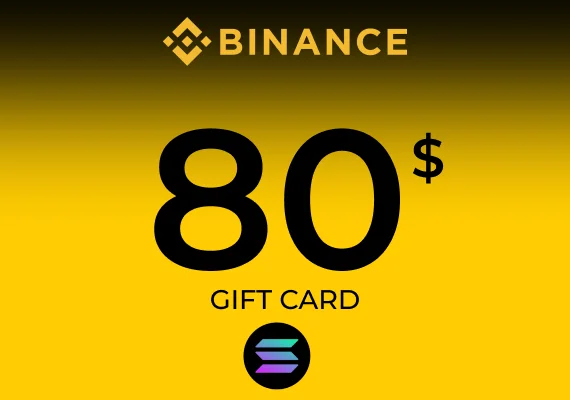 Binance Gift Card (SOL) 80 USD