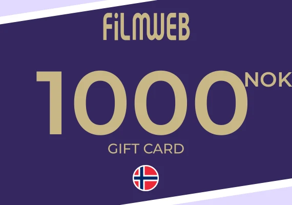 Filmweb Gift Card 1000 NOK