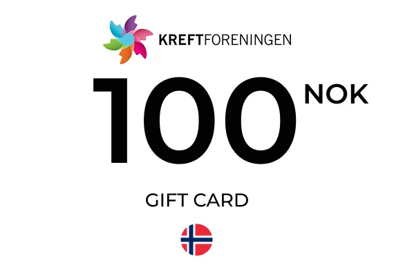 Kreftforeningen Gift Card 100 NOK