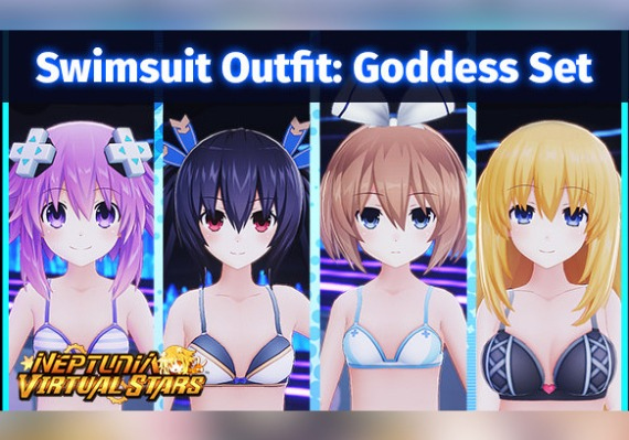 Neptunia Virtual Stars - Swimsuit Outfit: Goddess Set (DLC) (PC) Neptunia Virtual Stars - Swimsuit Outfit: Goddess Set (DLC) (PC)