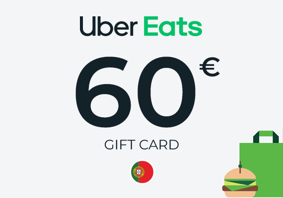 Uber Eats Gift Card 60 EUR