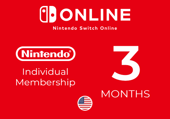 Nintendo Switch Online Individual Membership - 3 Months Nintendo Switch Online Individual Membership - 3 Months