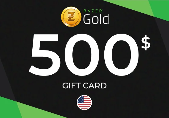 Razer Gold Gift Card 500 USD