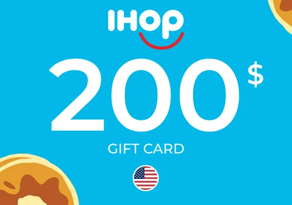 IHOP Gift Card 200 USD
