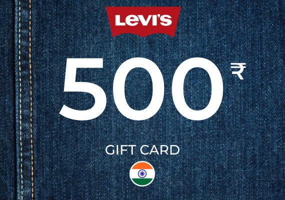 Levis Gift Card 500 INR