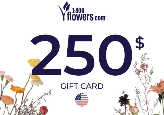 1-800-Flowers.com Gift Card 250 USD 1-800-Flowers.com Gift Card 250 USD