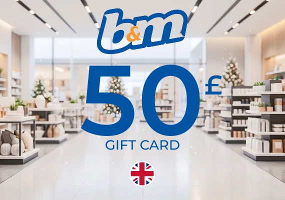 B&M Gift Card 50 GBP