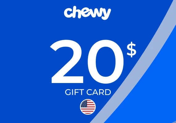 Chewy Gift Card 20 USD