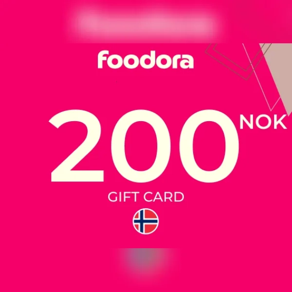 Foodora Gift Card 200 NOK Key - NORWAY