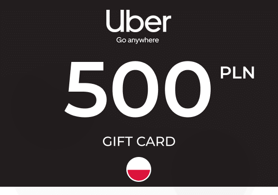 Uber Gift Card 500 PLN