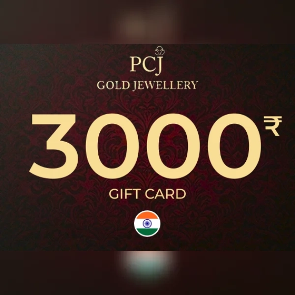 PCJ Gold Jewellery Gift Card 3000 INR Key - INDIA