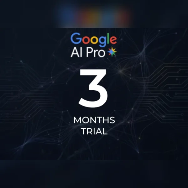 Google AI Pro: Gemini Advanced - 3 Months Trial Subscription LINK - EU/US