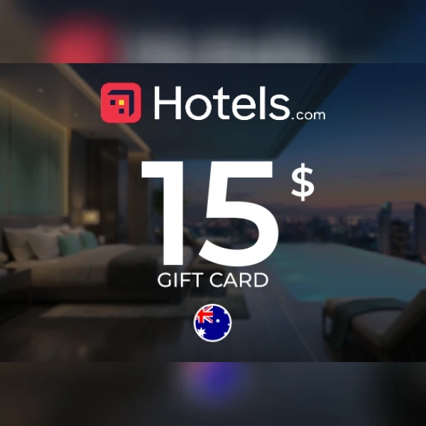 Hotels.com Gift Card 15 Aud Key - Australia