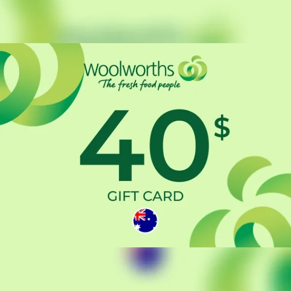 Woolworths Supermarket Gift Card 40 AUD Key - AUSTRALIA