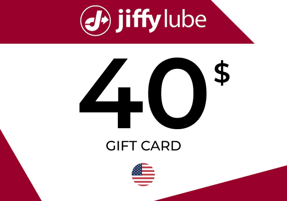 Jiffy Lube Gift Card 40 USD