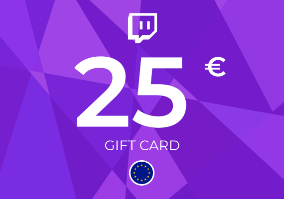 Twitch Gift Card 25 EUR Twitch Gift Card 25 EUR