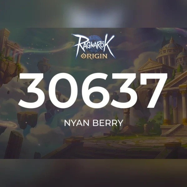 Ragnarok Origin - 30,637 Nyan Berry Direct Top-Up - GLOBAL
