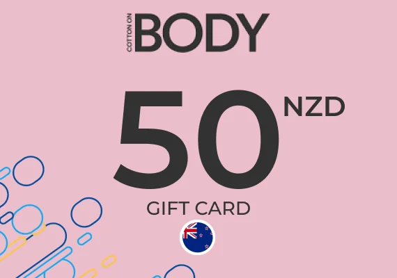 Cotton On Body Gift Card 50 NZD
