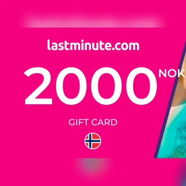 lastminute.com Travel Gift Card 2000 NOK Key - NORWAY