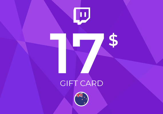 Twitch Gift Card 17 AUD