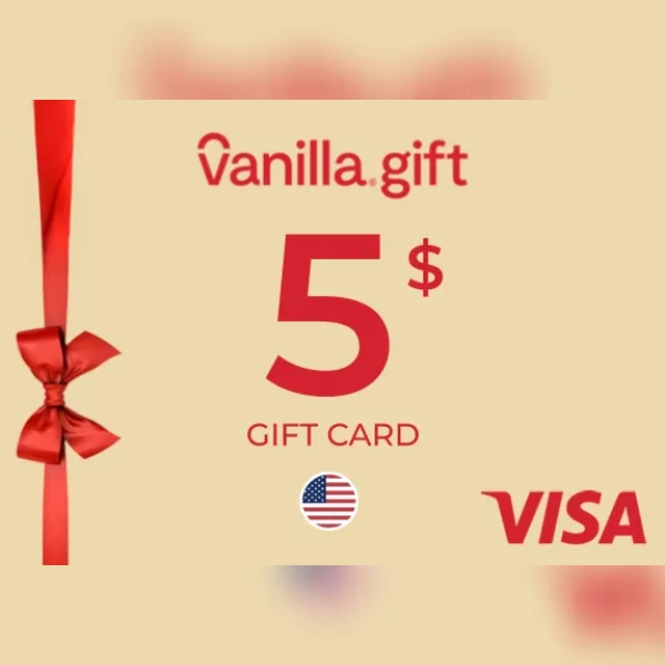 Vanilla Visa Gift Card 5 USD Key - UNITED STATES