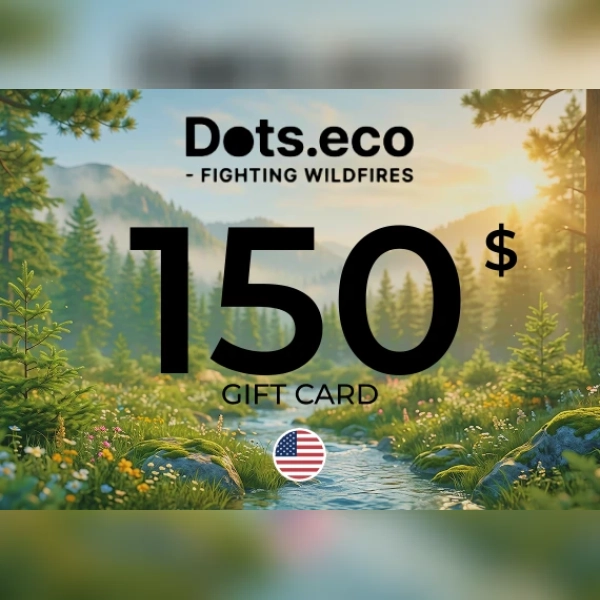 Dots.eco - Fighting Wildfires Gift Card 150 USD Key - UNITED STATES