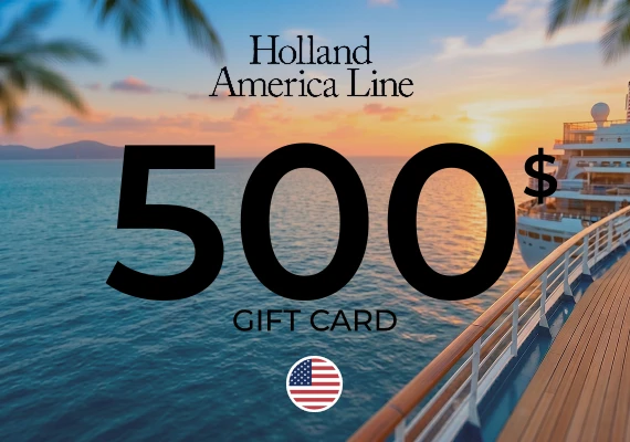 Holland America Line Gift Card 500 USD