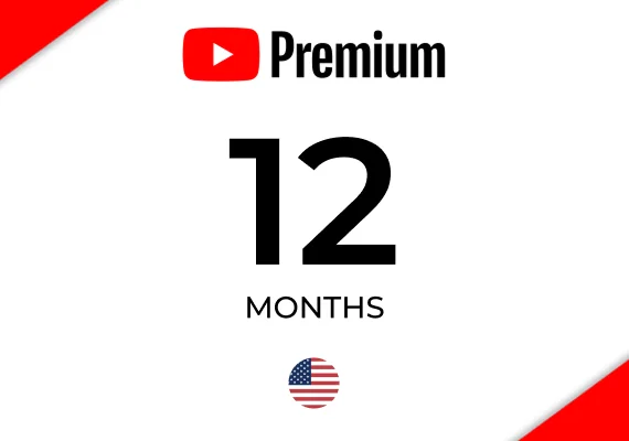 YouTube Premium 12 Months Subscription