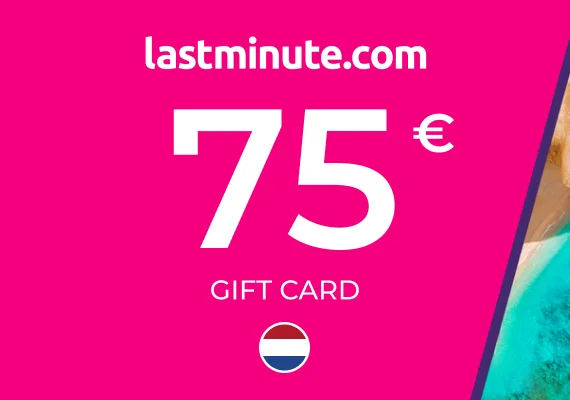 lastminute.com Travel Gift Card 75 EUR
