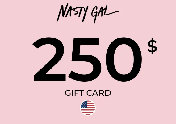 NastyGal Gift Card 250 USD