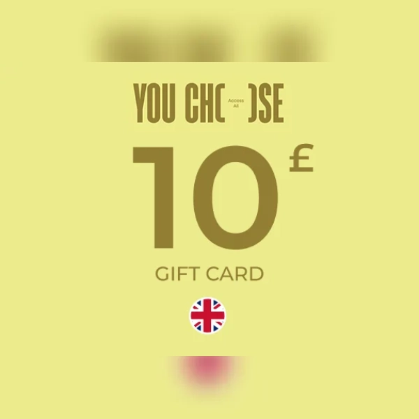 YouChoose Food & Drink Digital Gift Card 10 GBP Key - UNITED KINGDOM