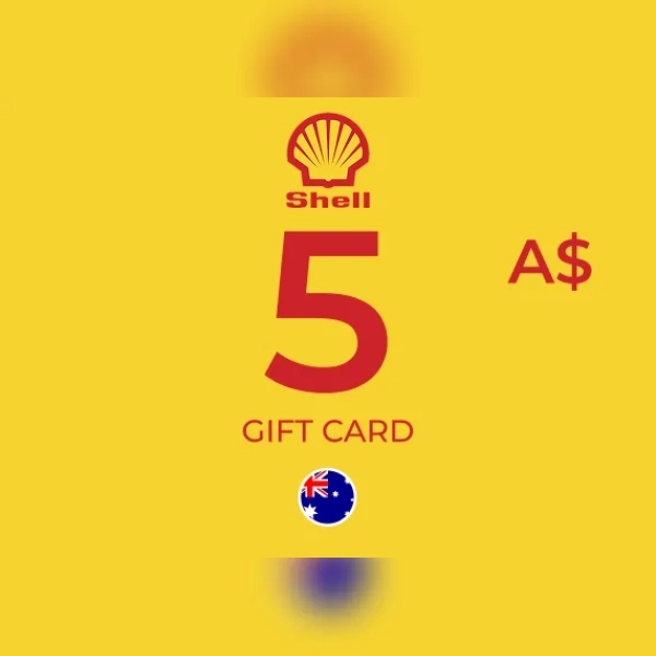 Shell Gift Card 5 AUD Key - AUSTRALIA