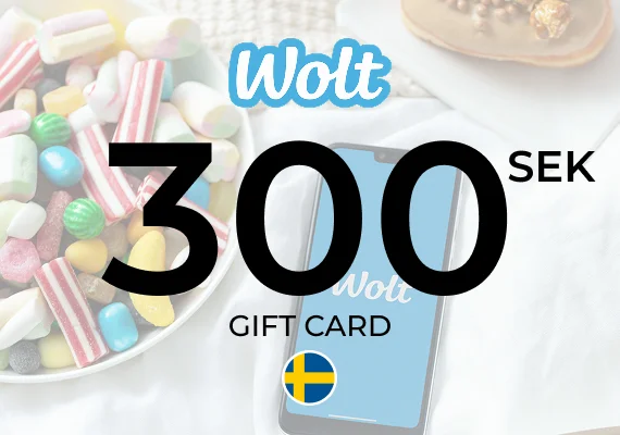 Wolt Gift Card 300 SEK