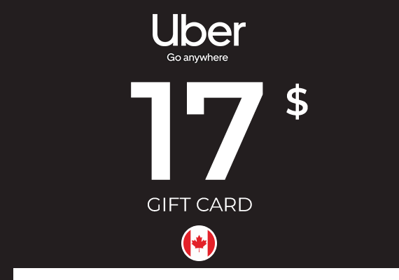 Uber Gift Card 17 CAD
