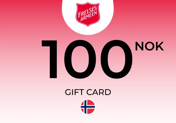 Frelsesarmeen Gift Card 100 NOK