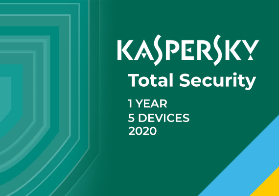 Kaspersky Total Security 2020 1 Year 5 Devices