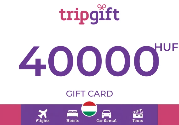 TripGift Gift Card 40000 HUF