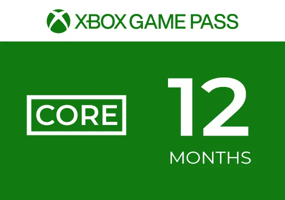 Xbox Game Pass Core 12 Months ACCOUNT Xbox Game Pass Core 12 Months ACCOUNT