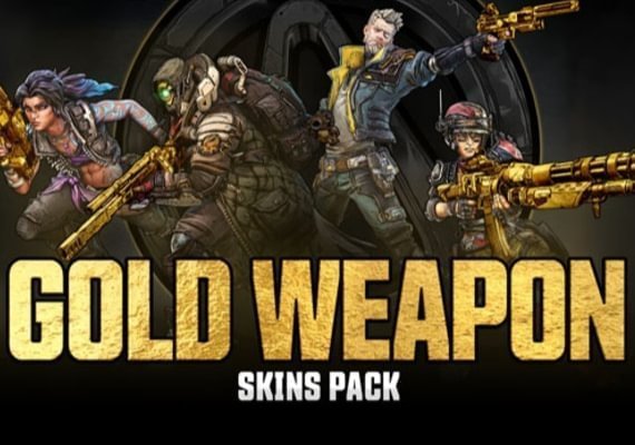 Borderlands 3 - Gold Weapon Skins Pack (DLC) (PC) Borderlands 3 - Gold Weapon Skins Pack (DLC) (PC)