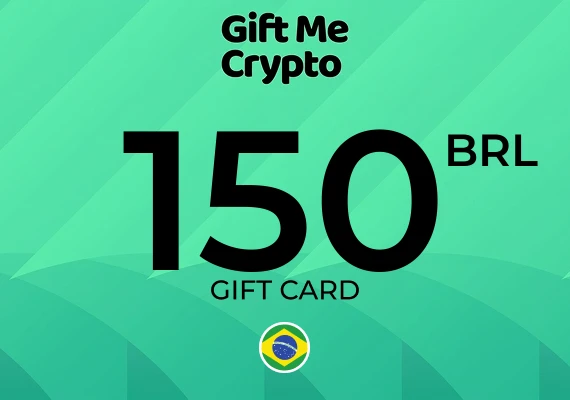 Gift Me Crypto Gift Card 150 BRL