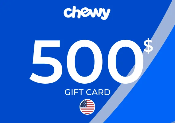 Chewy Gift Card 500 USD