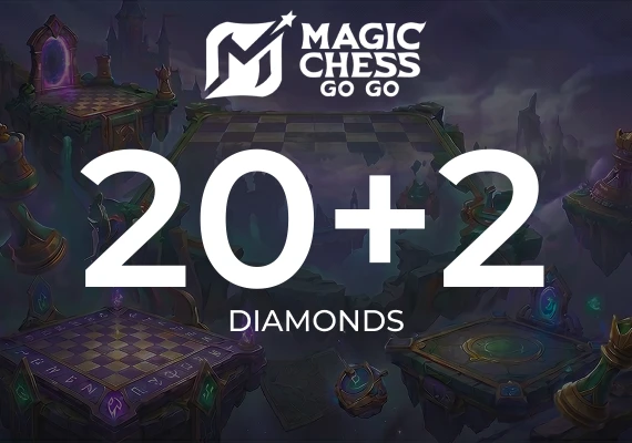 Magic Chess: Go Go - 20 + 2 Diamonds