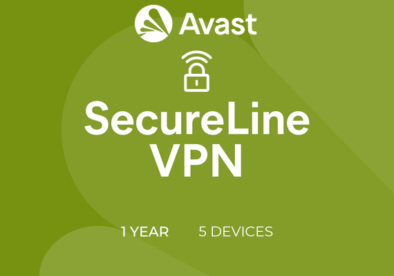 Avast SecureLine VPN 1 Year 5 Device Avast SecureLine VPN 1 Year 5 Device