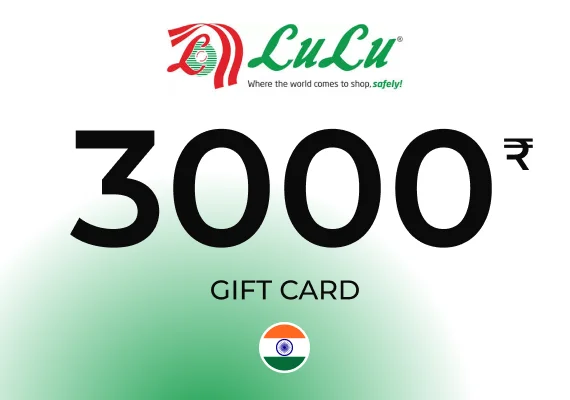 Lulu Hypermarket Gift Card 3000 INR