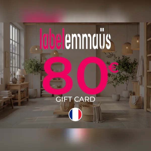 Label Emmaüs Gift Card 80 EUR Key - FRANCE