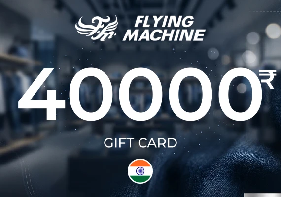 Flying Machine Gift Card 40000 INR