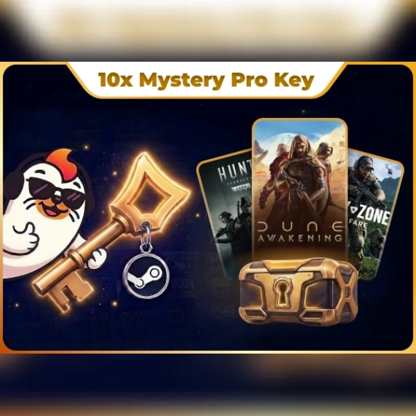 Mystery Keys 10X Pro Mystery Steam Keys