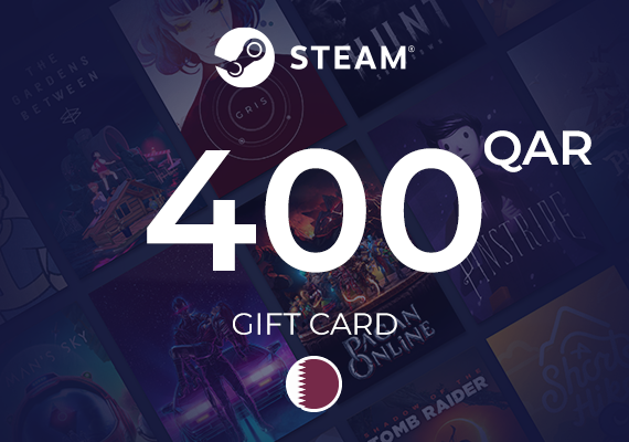 Steam Wallet Gift Card 400 QAR Key - QATAR