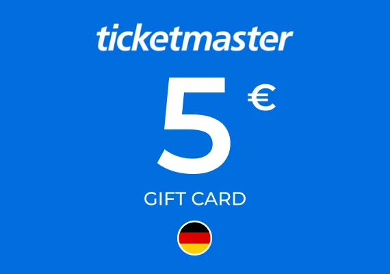 Ticketmaster Gift Card 5 EUR
