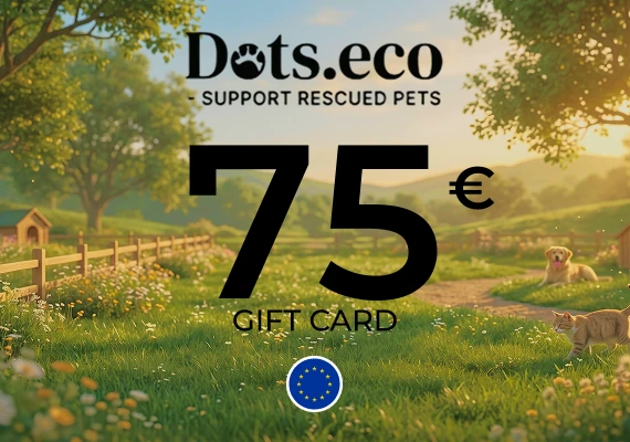 Dots.eco - Support Rescued Pets Gift Card 75 EUR
